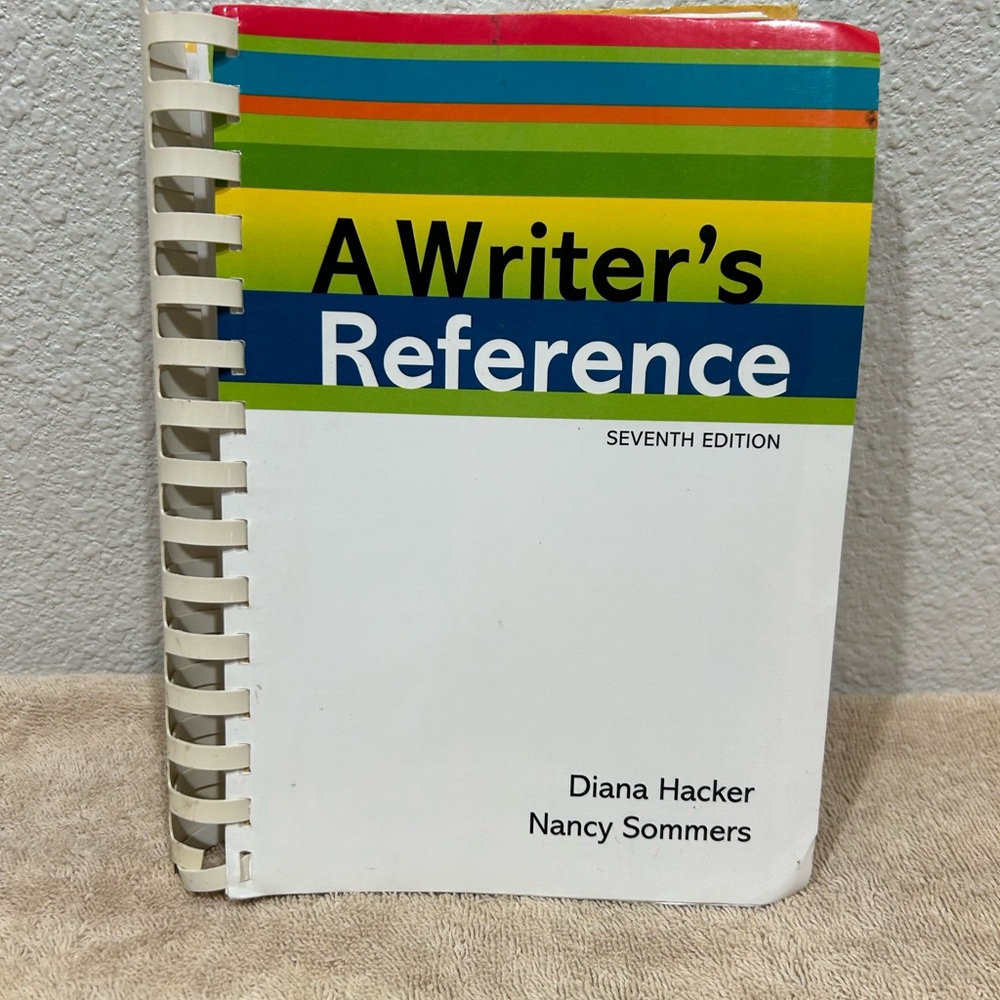 A Writers Reference 7th Edition College Handbook Academic Writing Diana Hacker